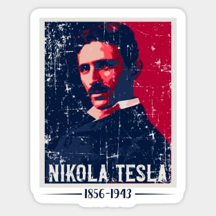 Wisdom of Nikola Tesla , quotes by Nikola Tesla Sticker